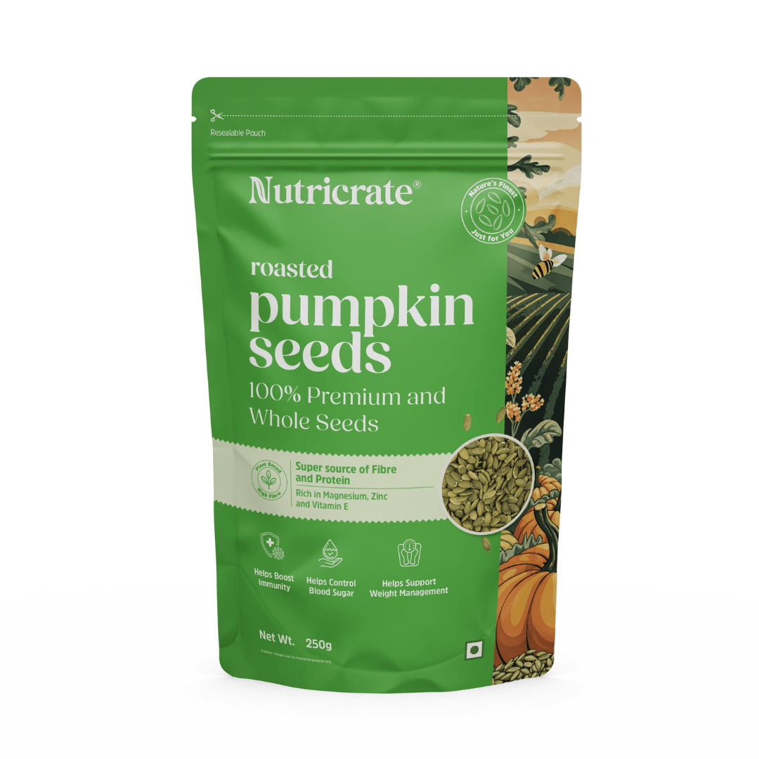 Nutricrate:Flax, Roasted Pumpkin & Sunflower seeds | Combo Pack