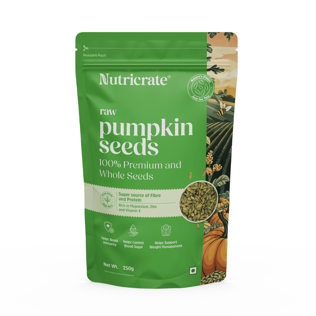 Nutricrate:Healthy Seeds Quartet – Chia, Sunflower, Pumpkin & Watermelon