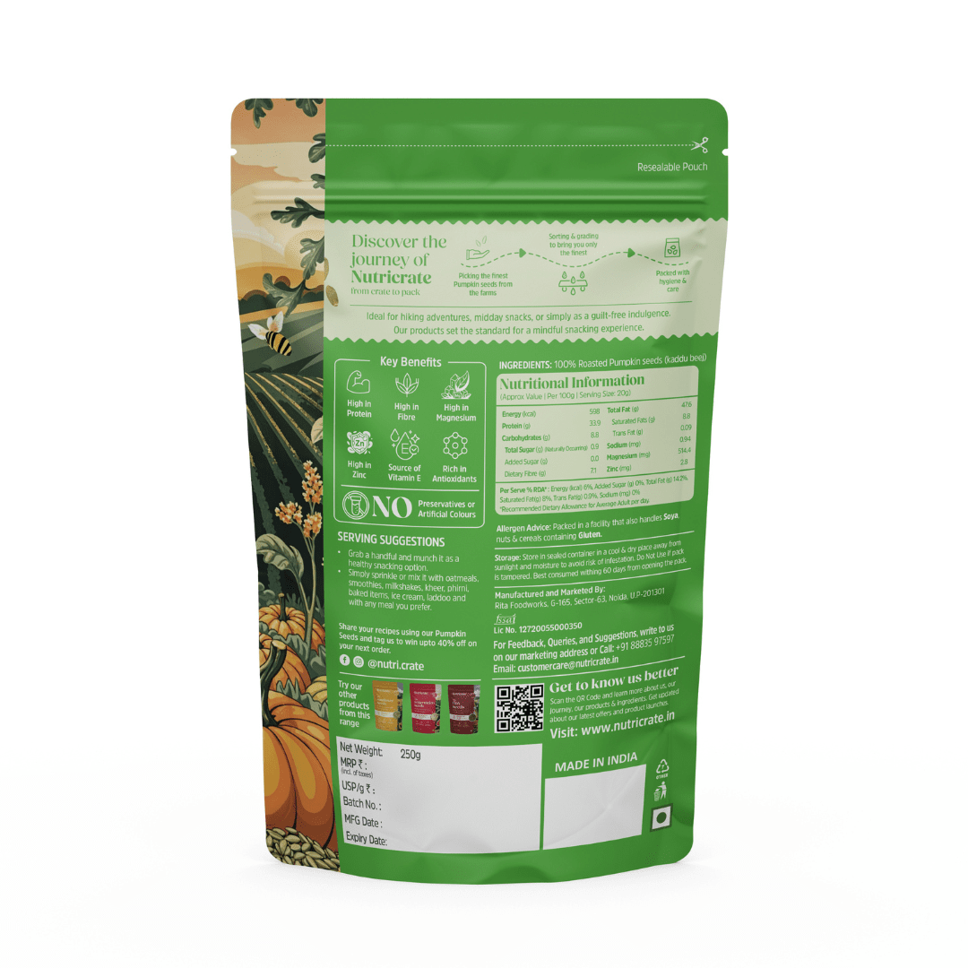 Nutricrate:Roasted Pumpkin Seeds