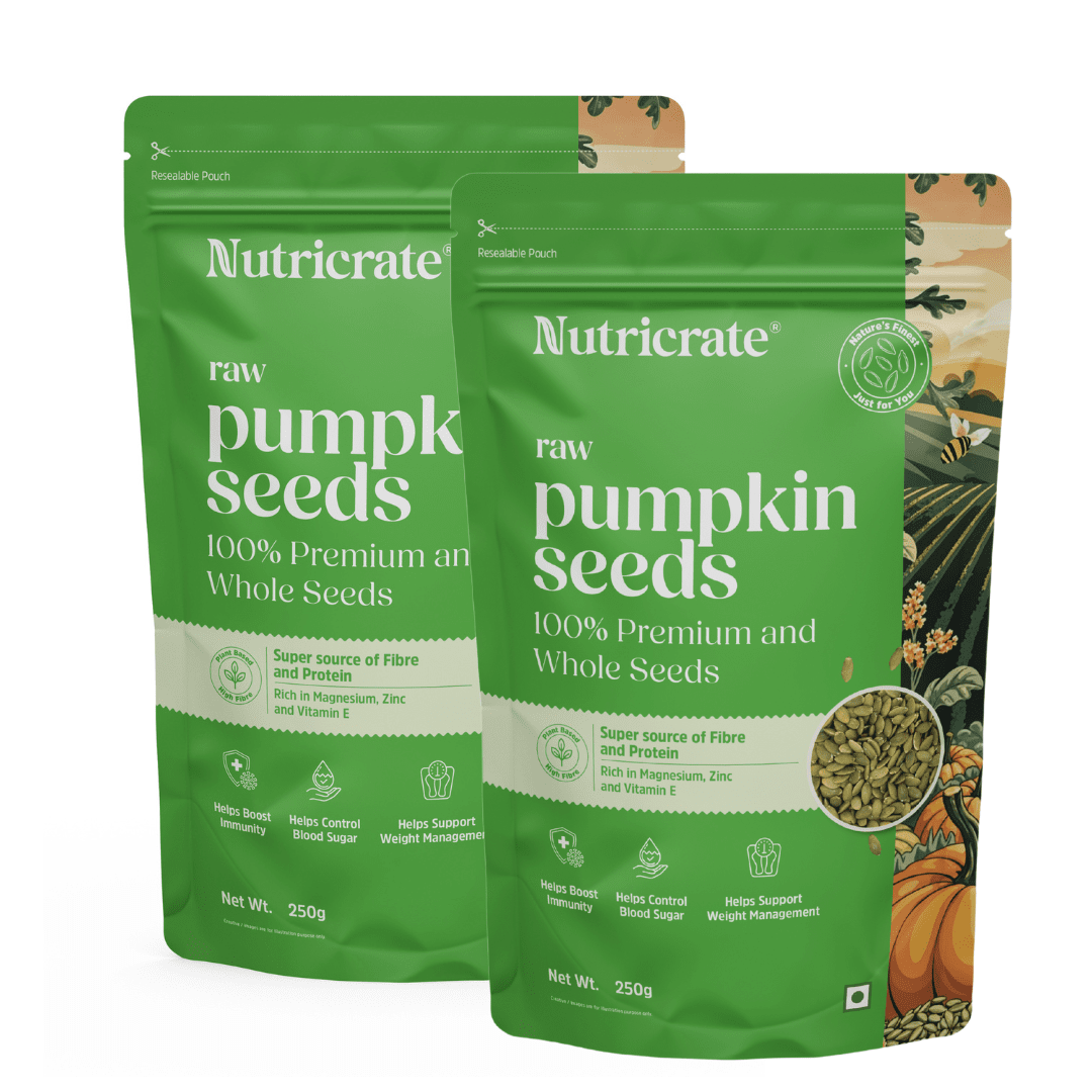 Nutricrate: Raw Pumpkin Seeds,500gm