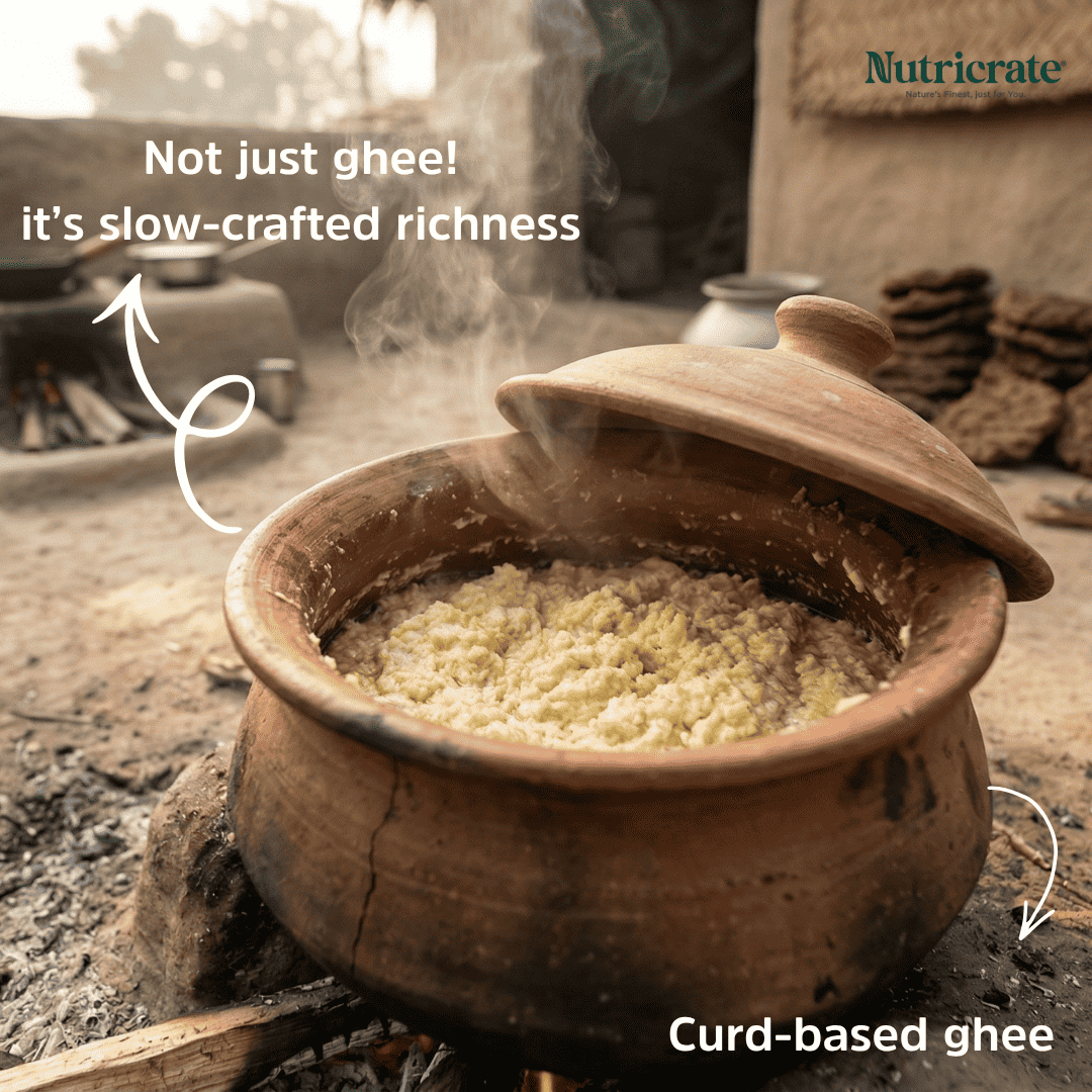 A2 Desi Cow Ghee - Bilona Method | Pure & Natural | Nutricrate
