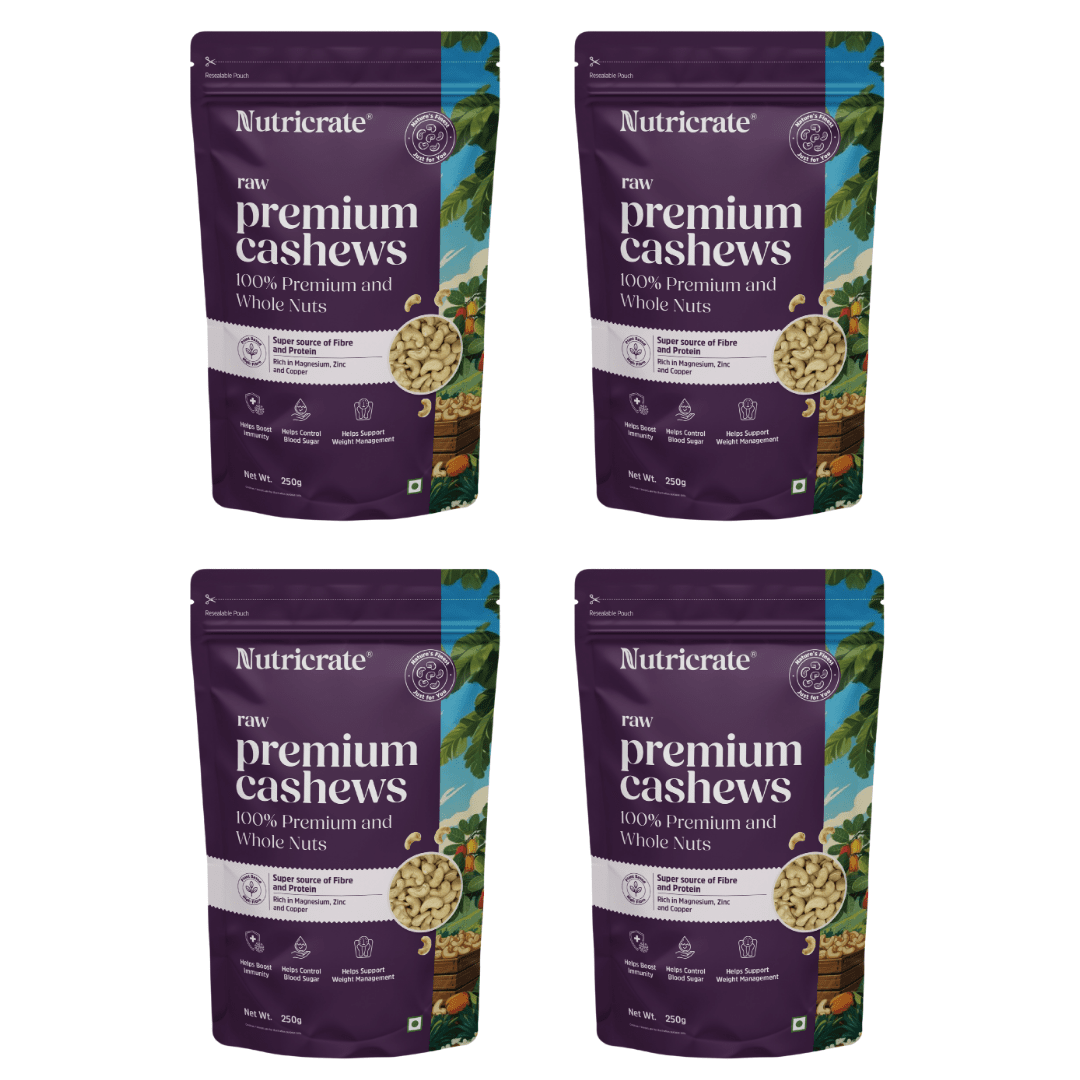 Nutricrate: Premium Cashews,1000gm