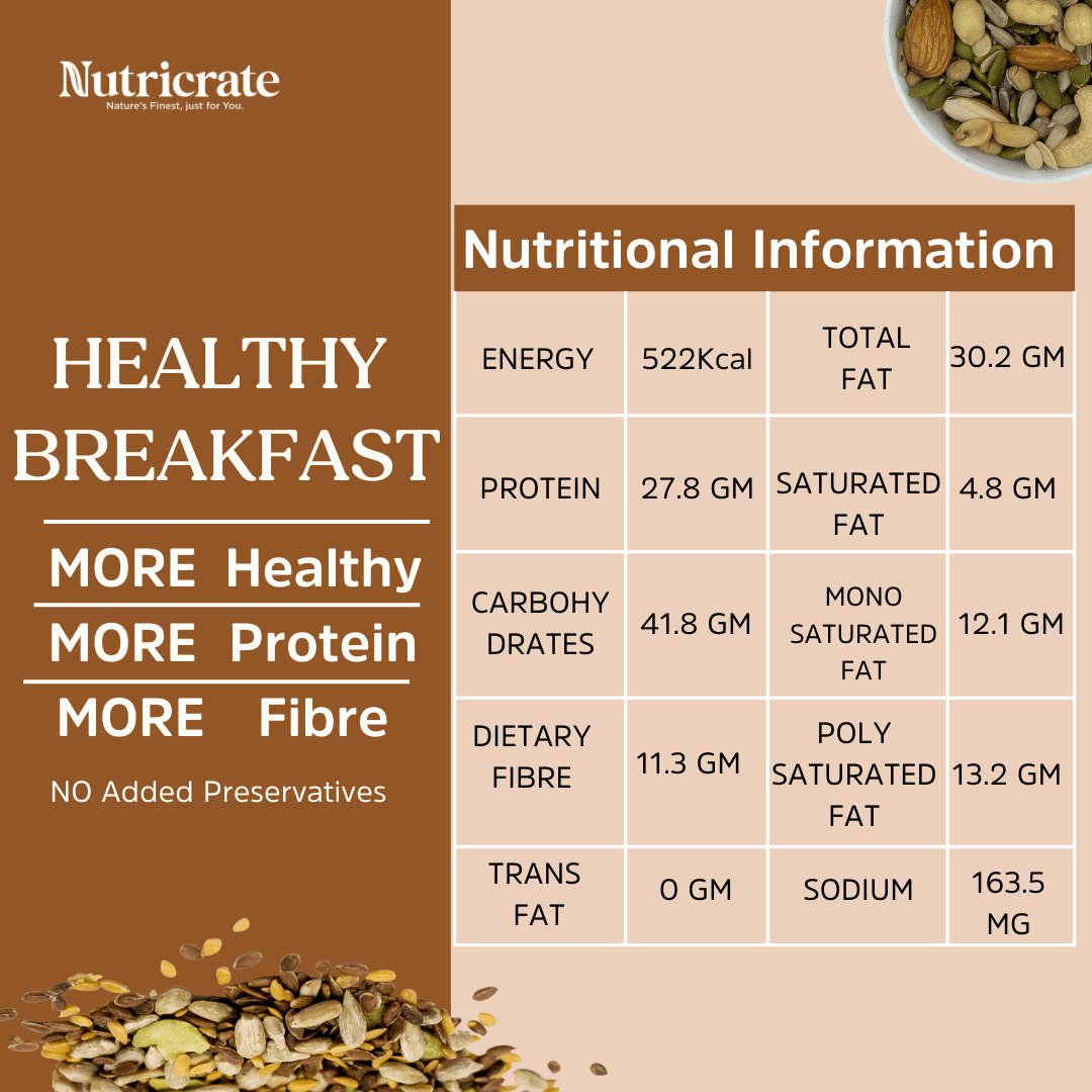 Nutricrate:9 in 1 Seeds and Nuts Mix