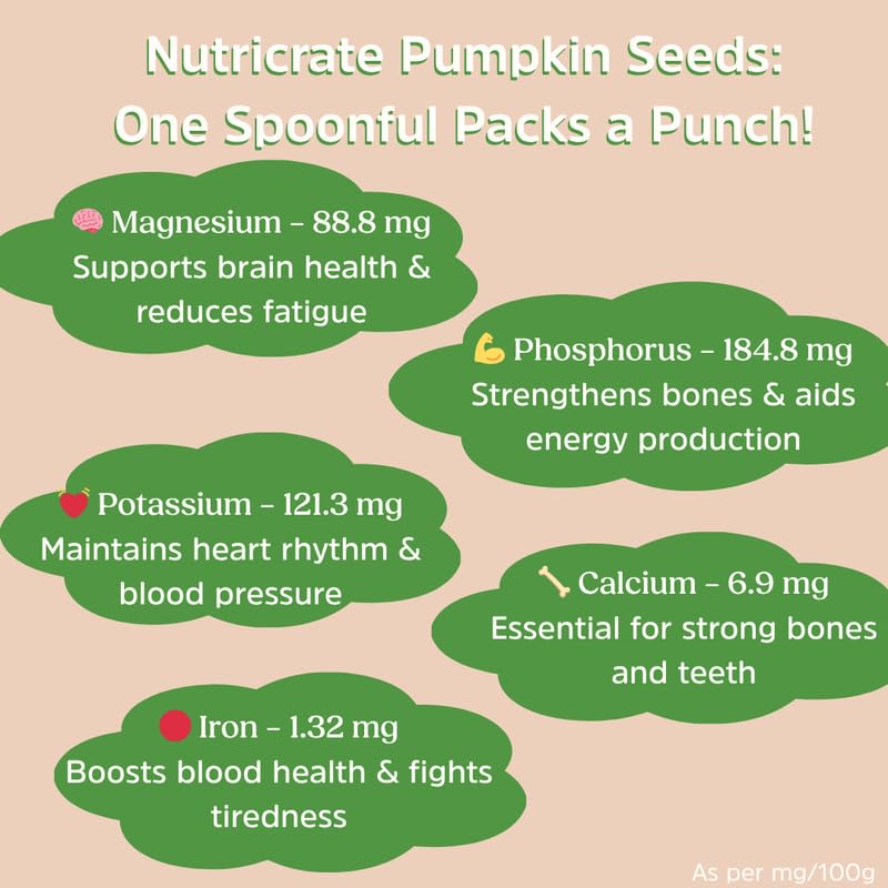 7-in-1 350g & 8-in-1 Seed Mix 250g with Raw California Almonds 250g & Roasted Pumpkin Seeds 250g.