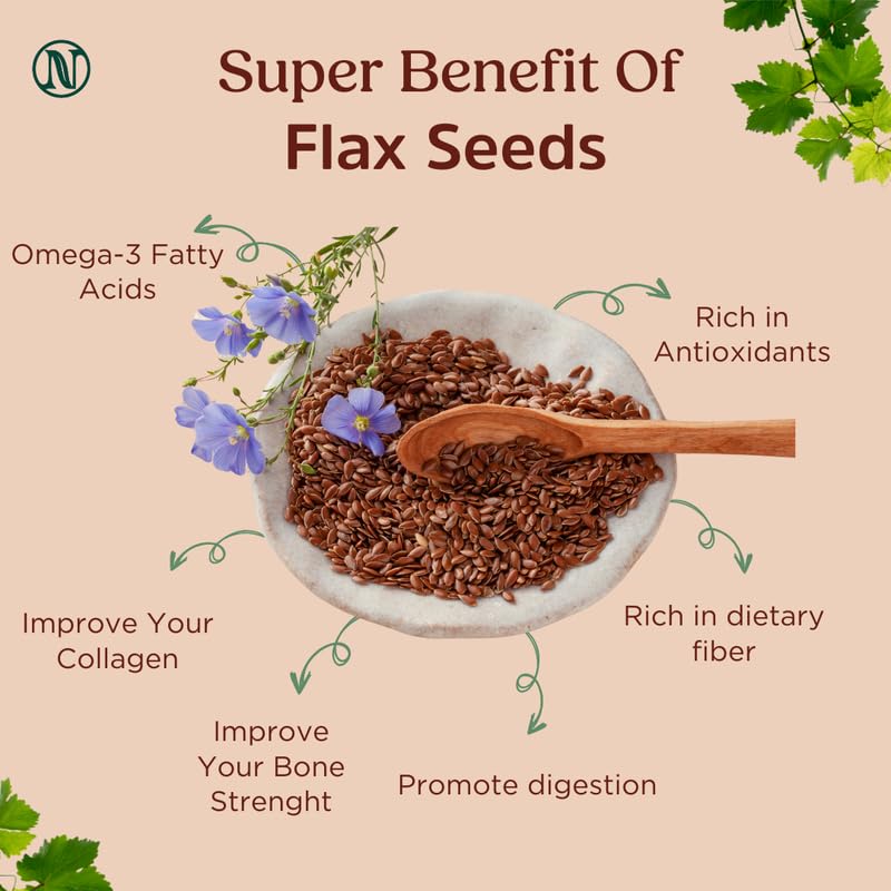 Raw Flax 250g & Raw Sesame Seeds 250g with Wild Forest Honey 450g