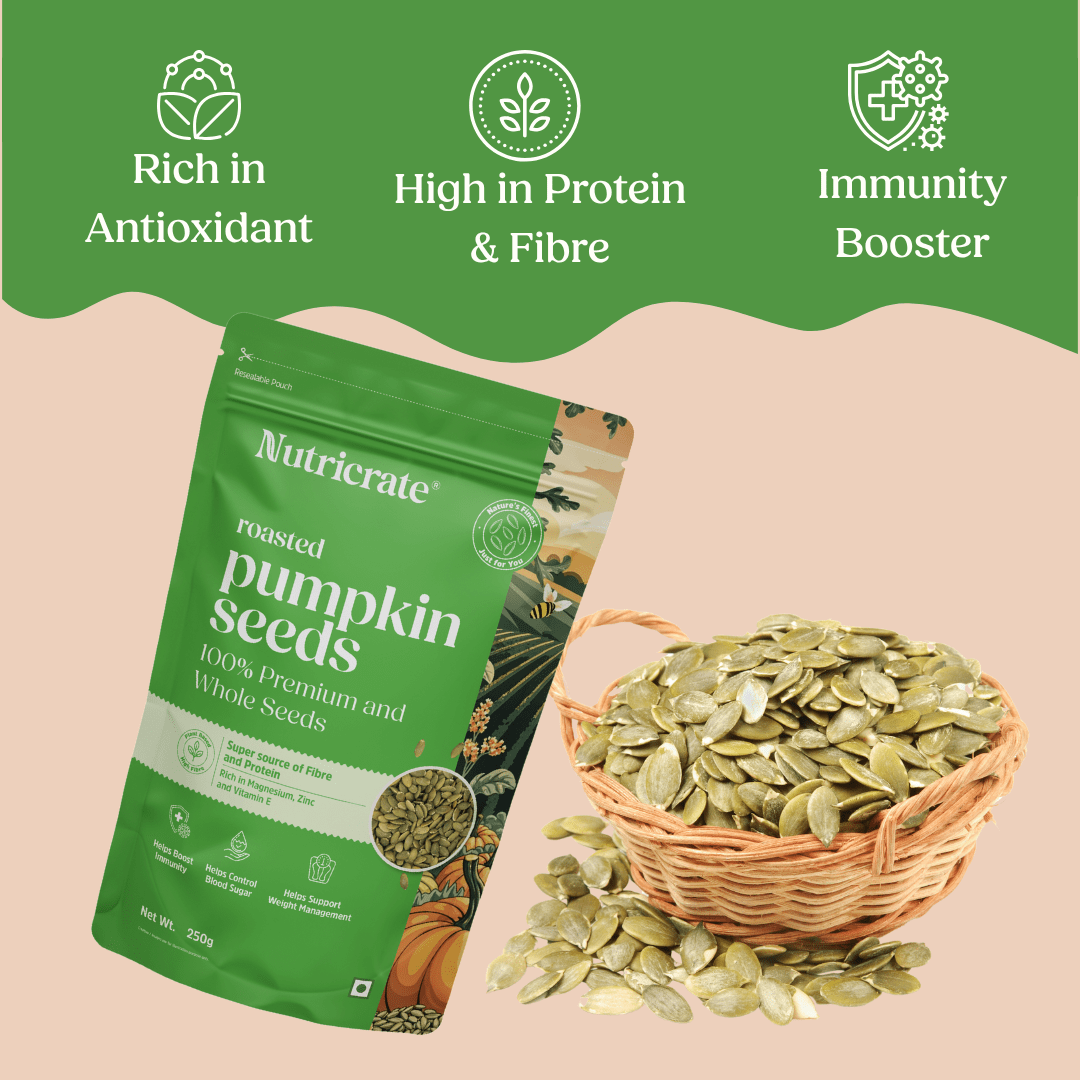 Nutricrate:Cashew, Almond & Pumpkin Pack | Combo Pack