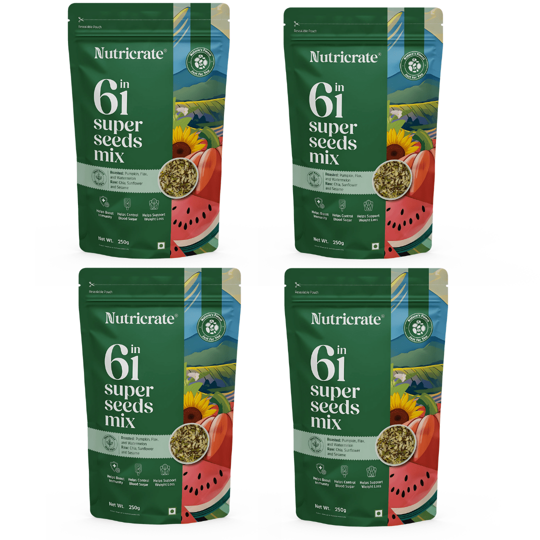 Nutricrate:6 in 1 Super Seeds Mix