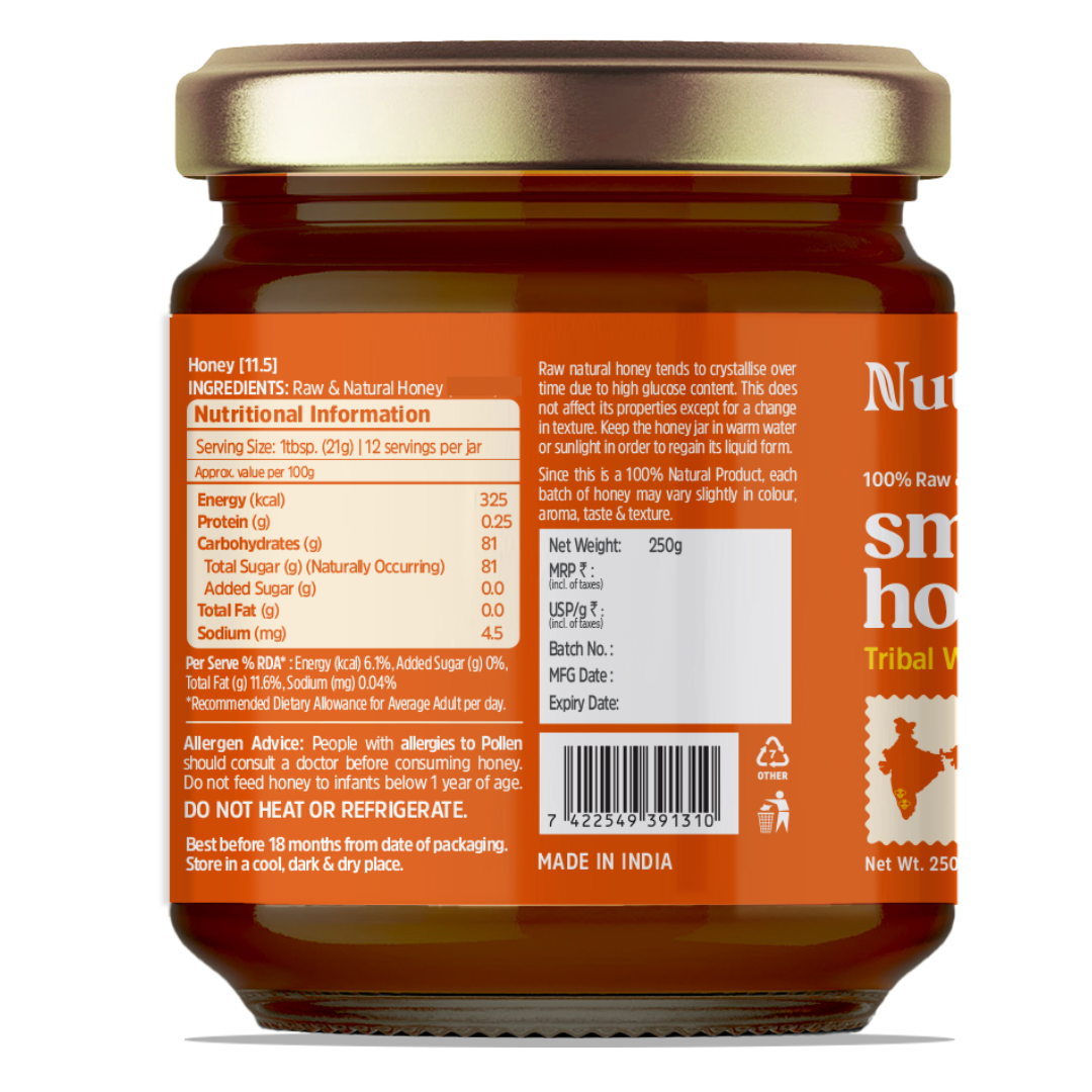Raw Chia Seeds with Small Bee Honey 250g each.