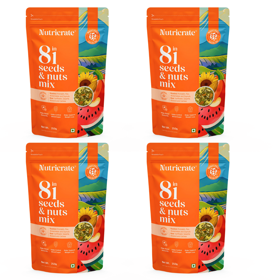 Nutricrate:8 in 1 Seeds and Nuts Mix