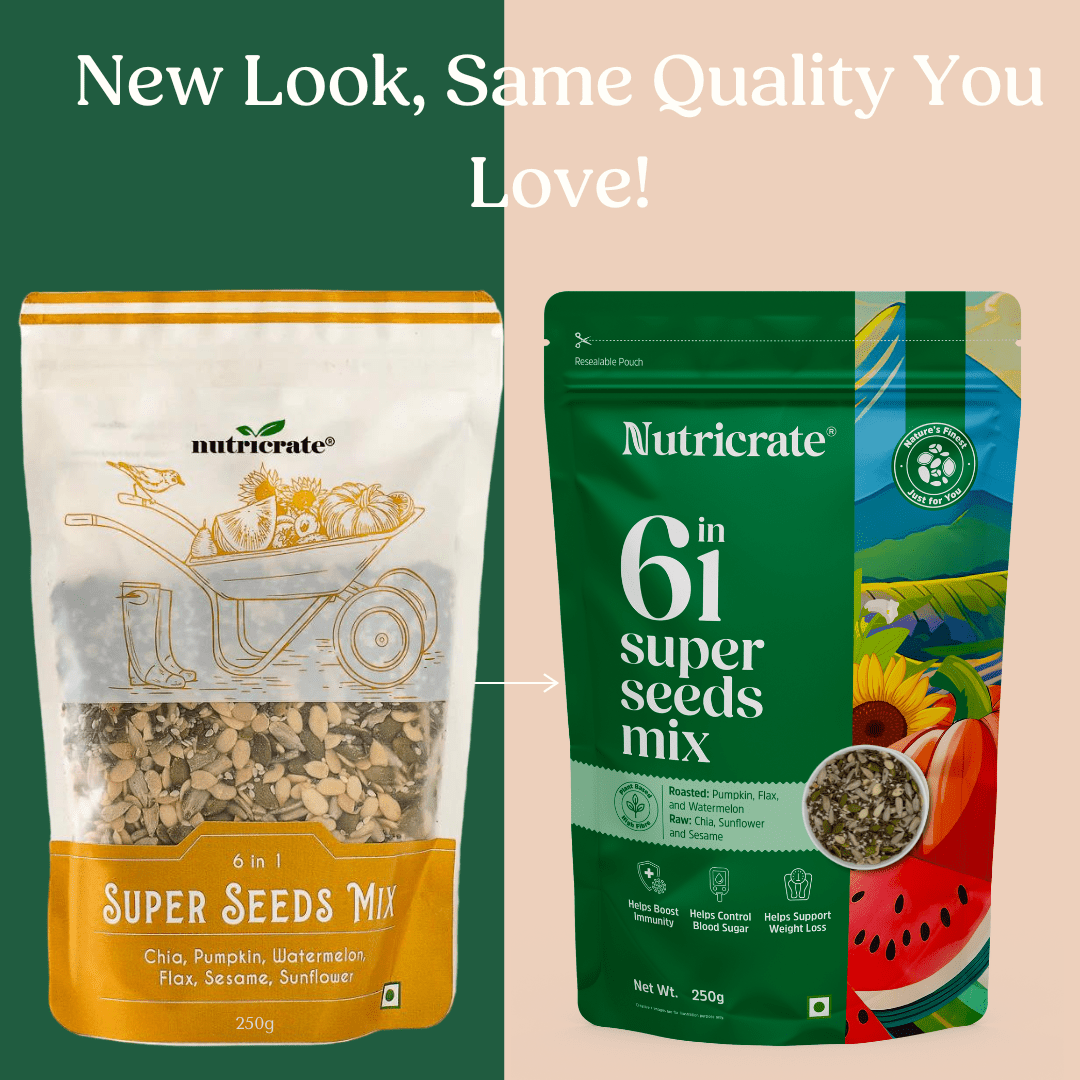 Nutricrate:6 in 1 Super Seeds Mix