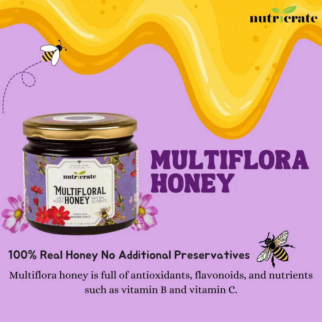 Nutricrate:Multiflora Honey