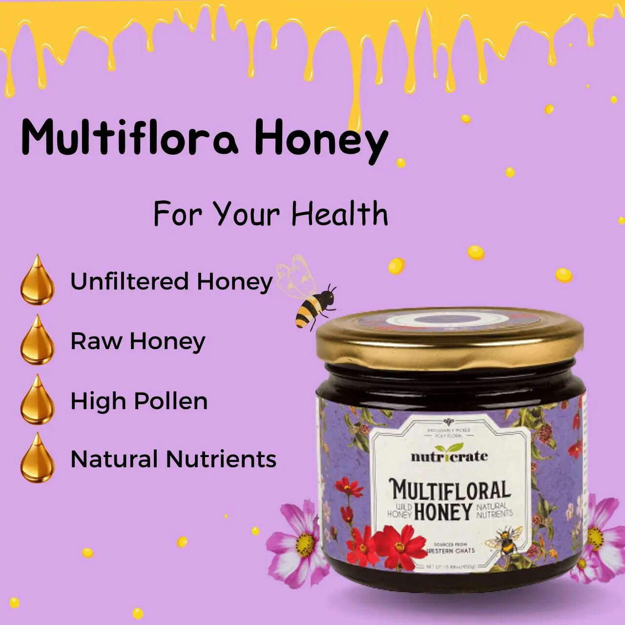 Nutricrate:Multiflora Honey