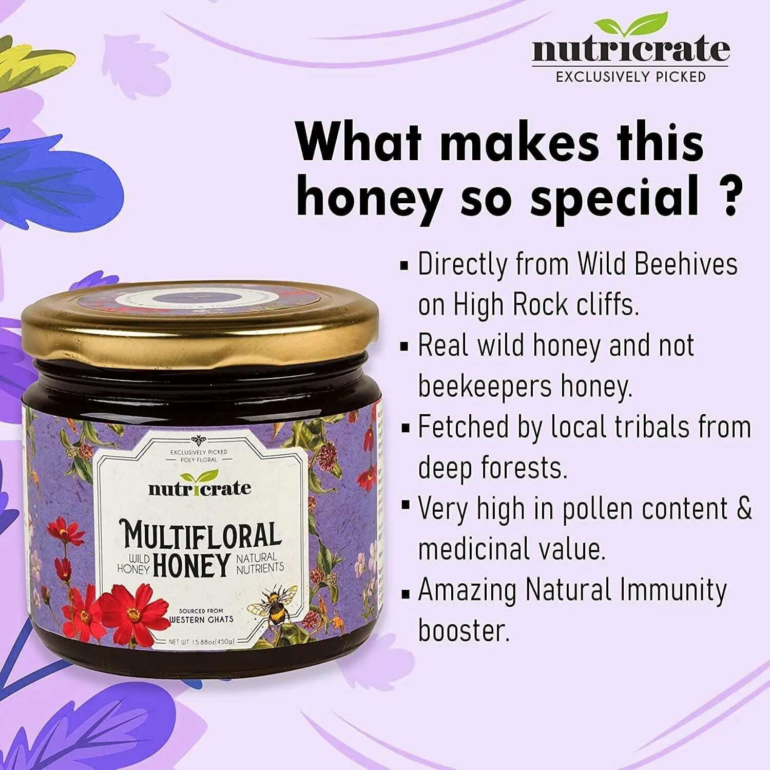 Nutricrate:Multiflora Honey