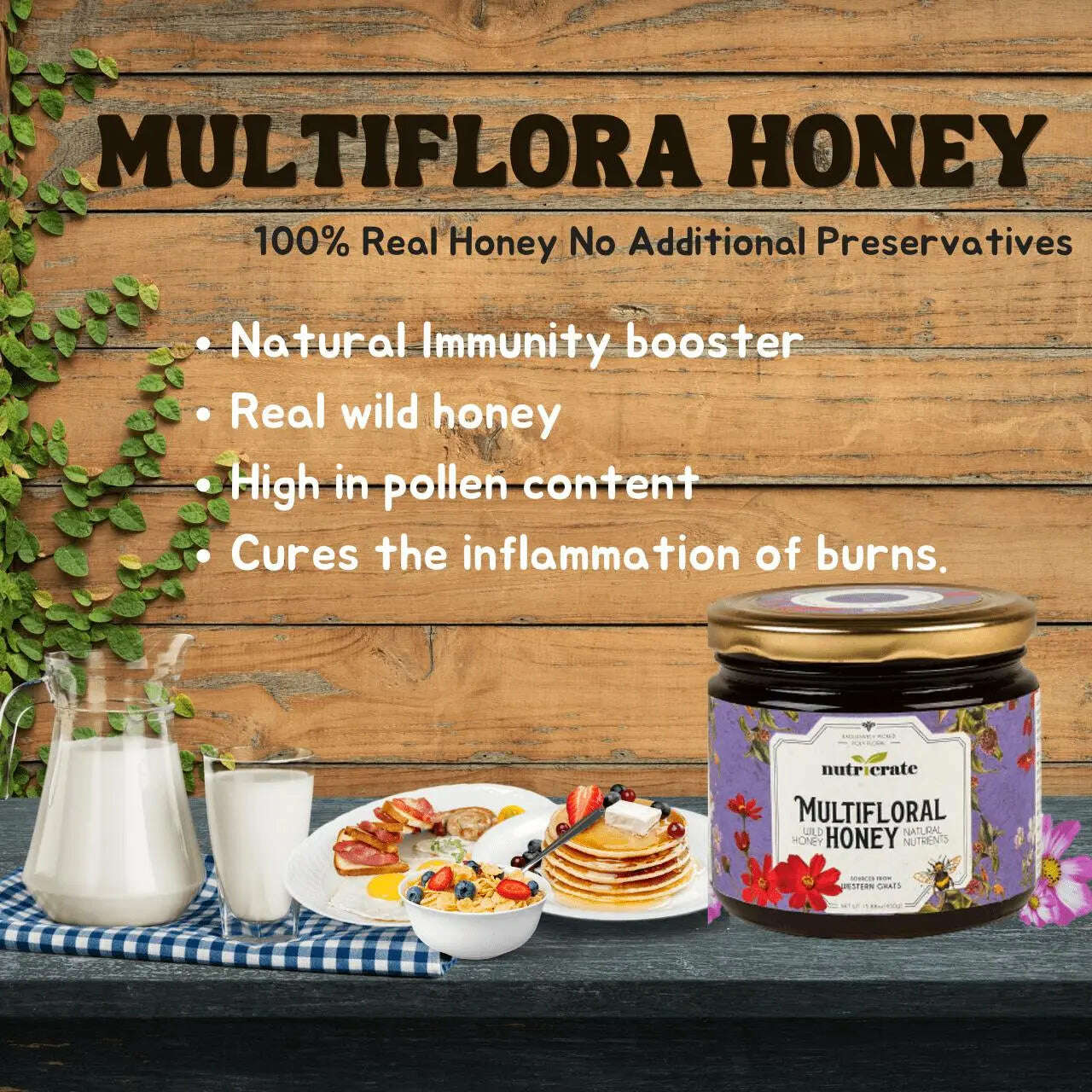 Nutricrate:Multiflora Honey