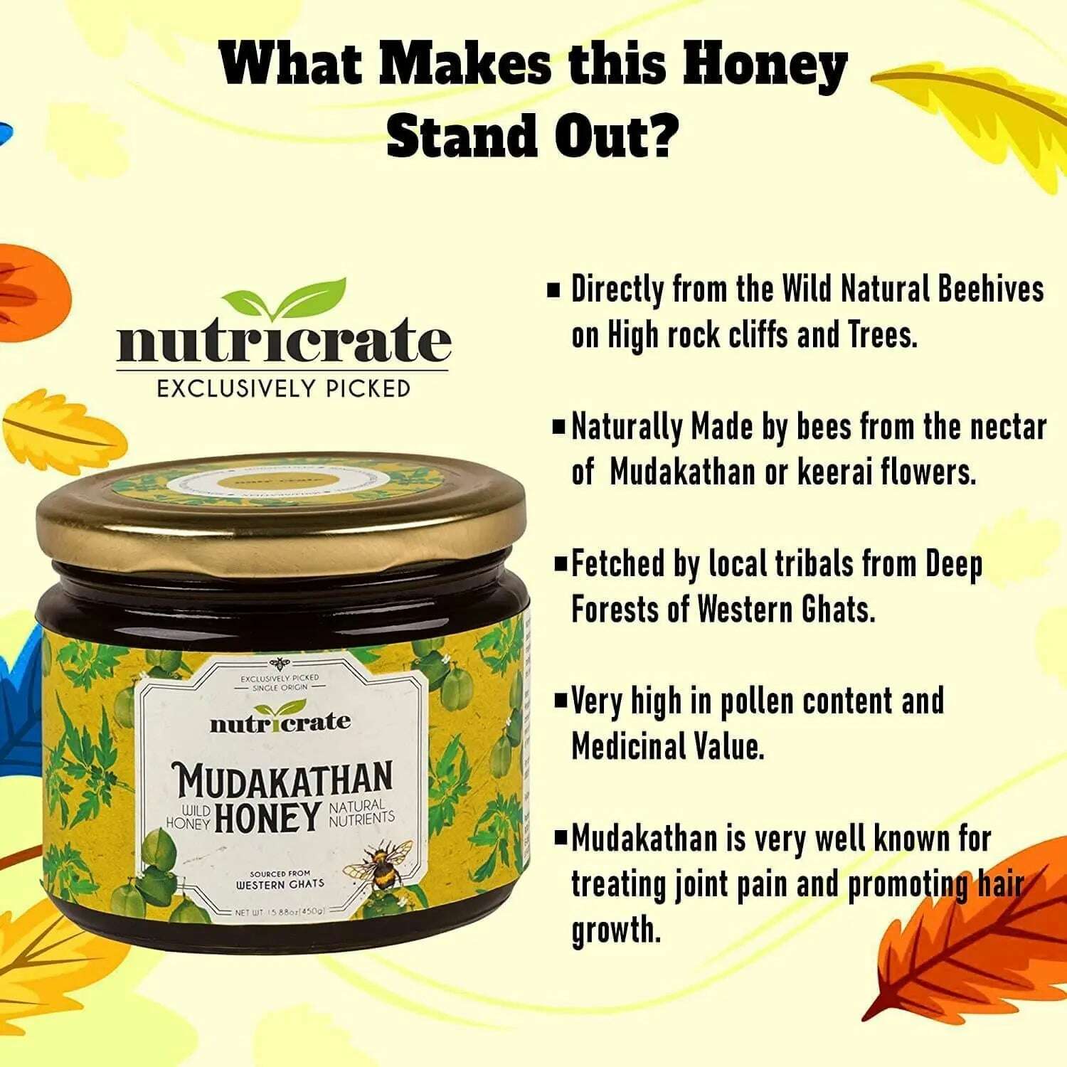 Nutricrate:Mudakathan Honey