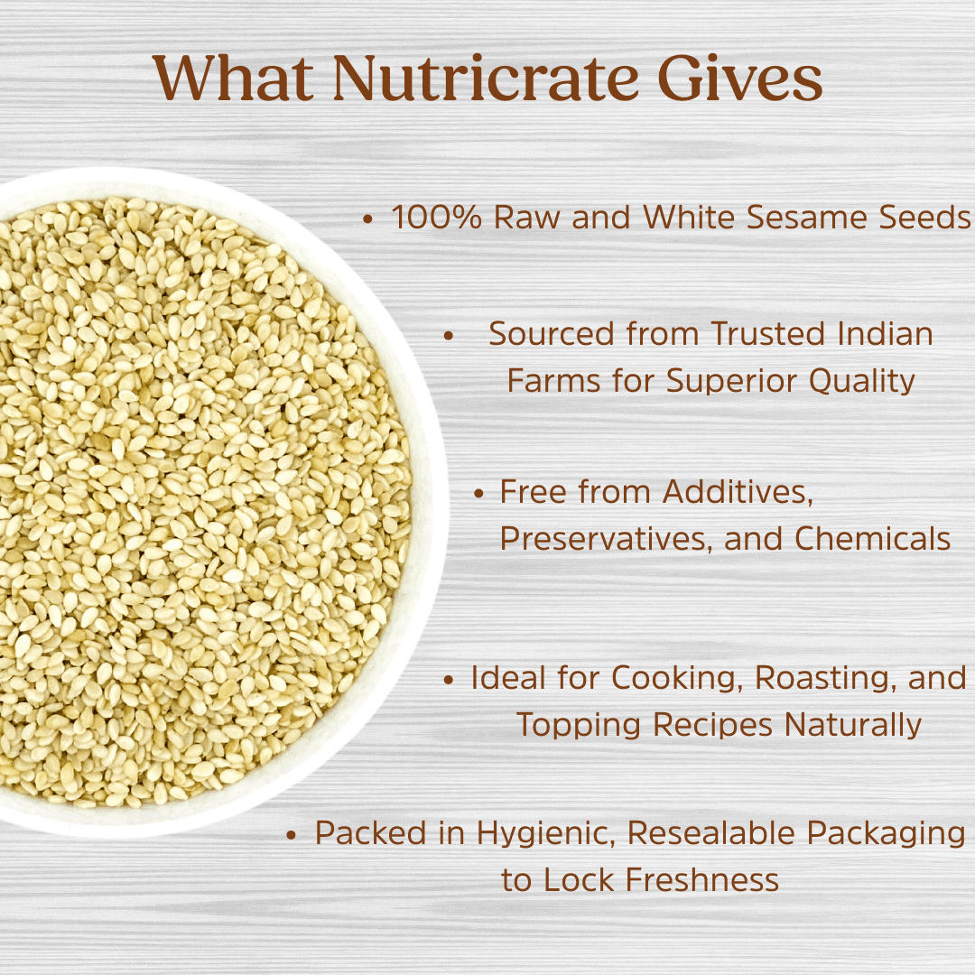 Nutricrate:Raw Sesame Seeds