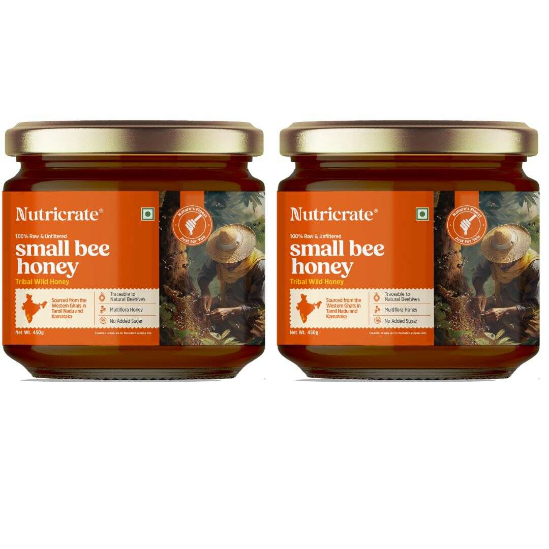 Nutricrate:Smallbee Honey 450gm - Pack of 2