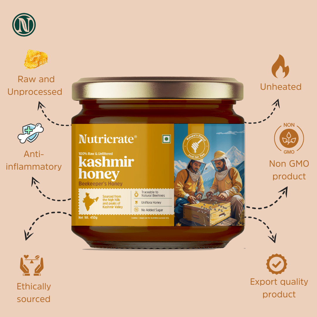 Nutricrate:Kashmir Honey - Raw