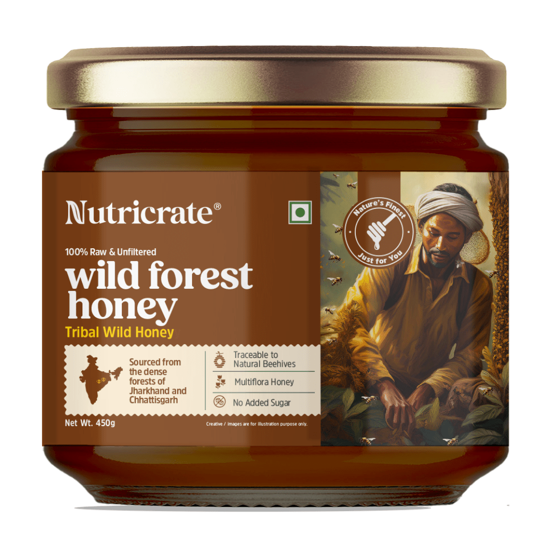 Nutricrate: Wild Forest Honey,450gm