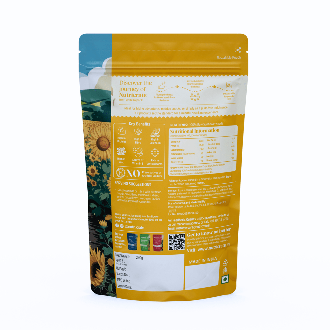 Nutricrate:Raw Sunflower Seeds