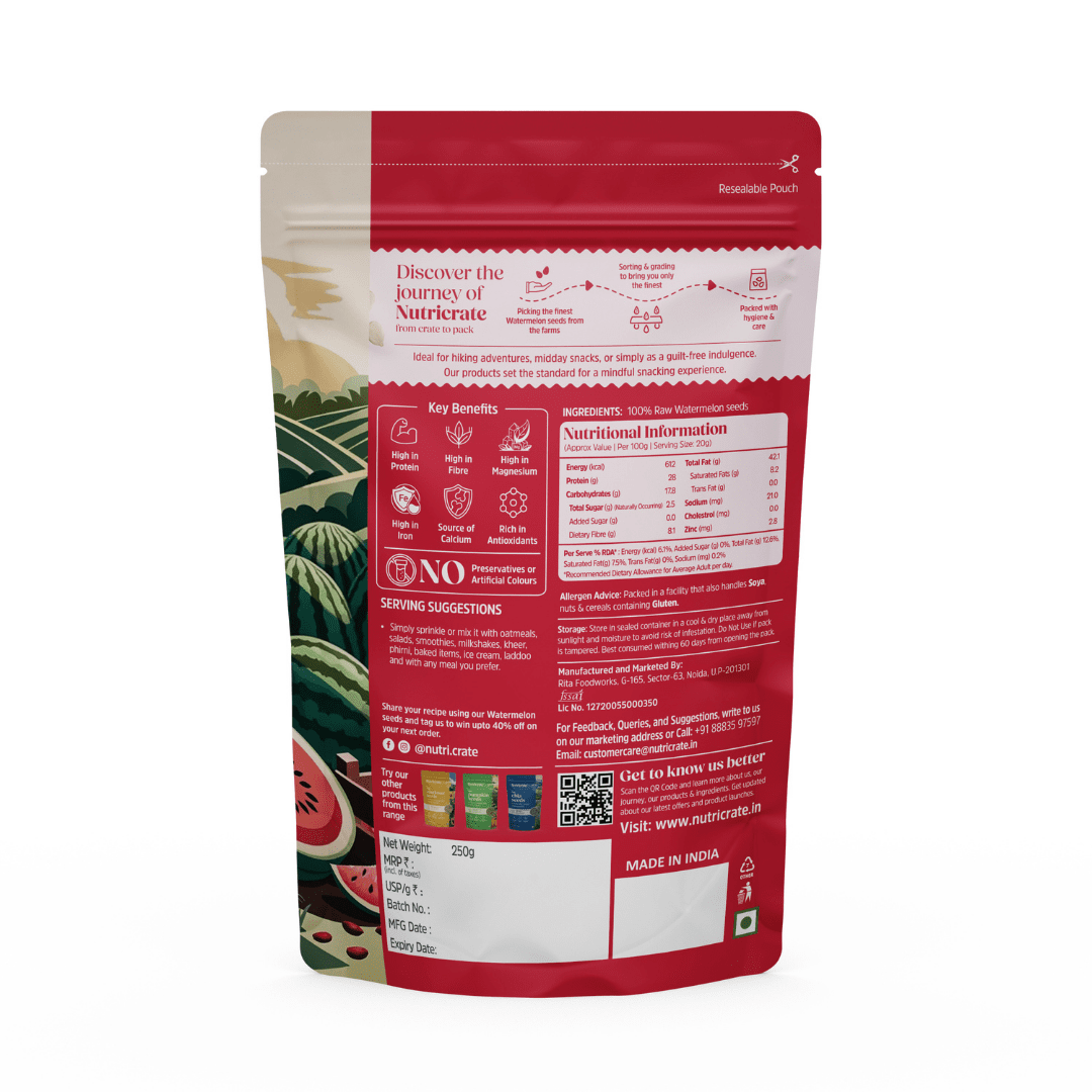 Nutricrate:Raw Watermelon Seeds