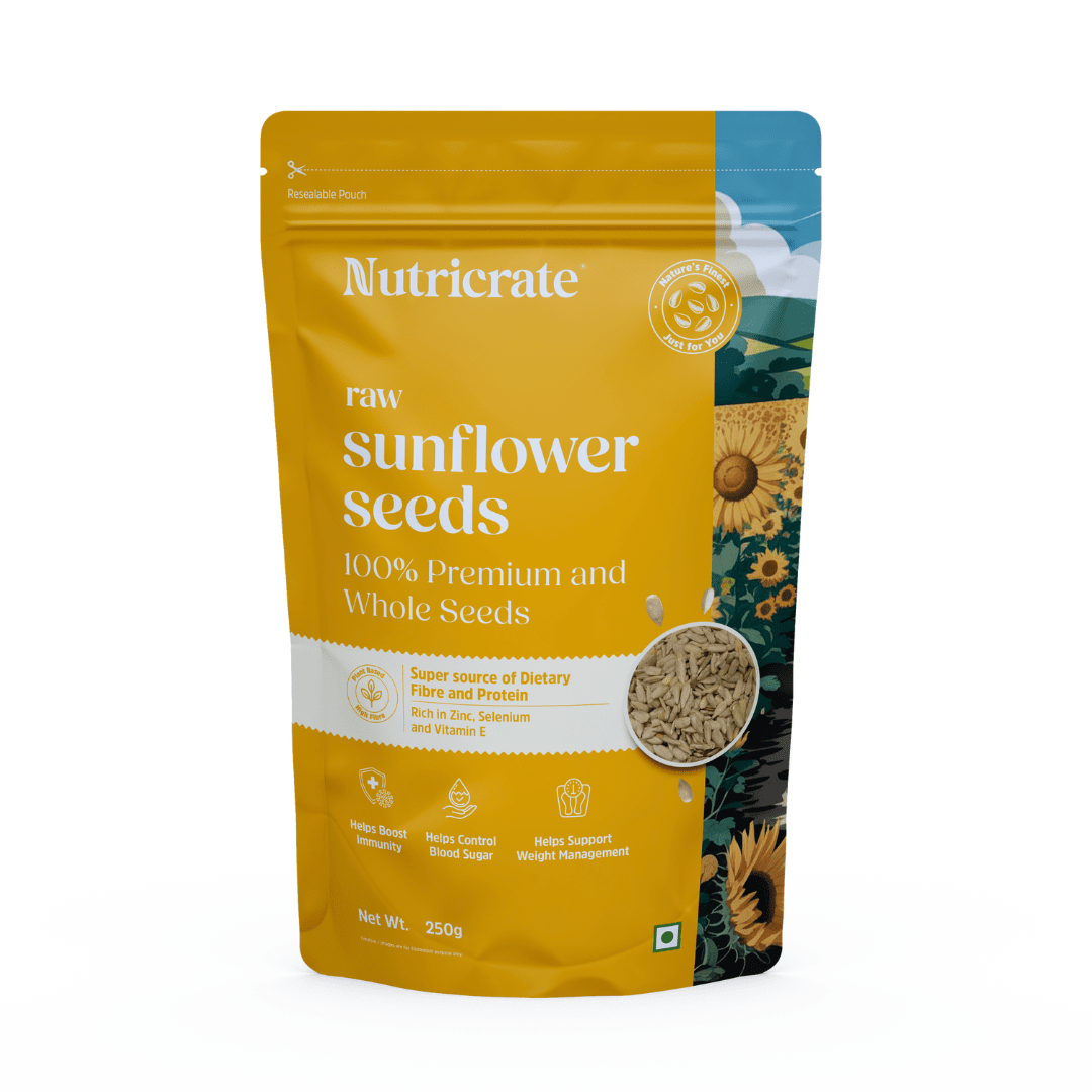 Nutricrate:Healthy Seeds Quartet – Chia, Sunflower, Pumpkin & Watermelon