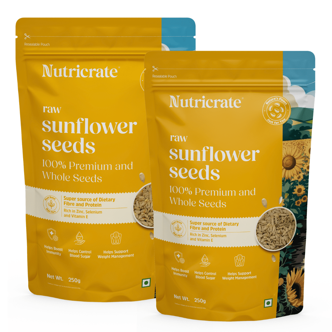 Nutricrate: Raw Sunflower Seeds,500g