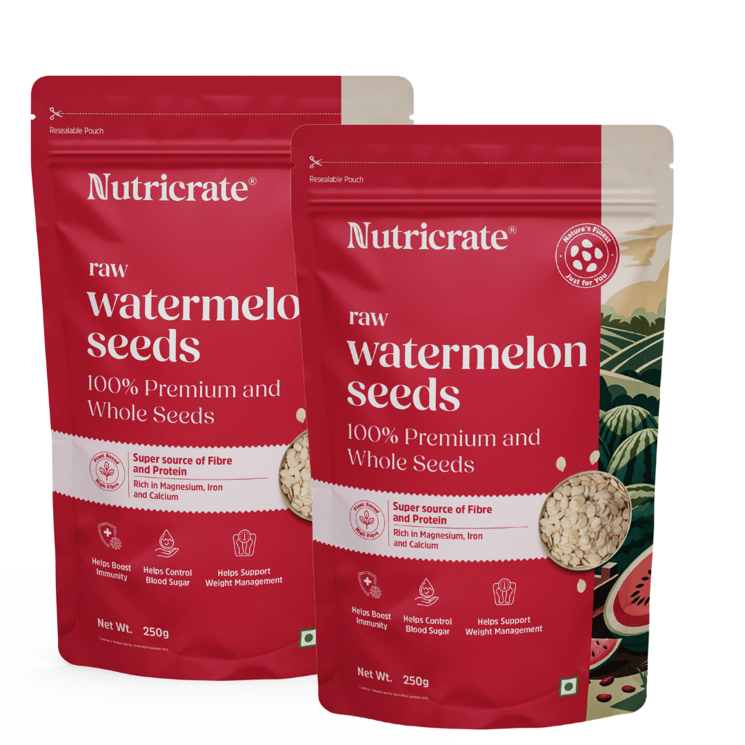 Nutricrate: Raw Watermelon Seeds,500gm