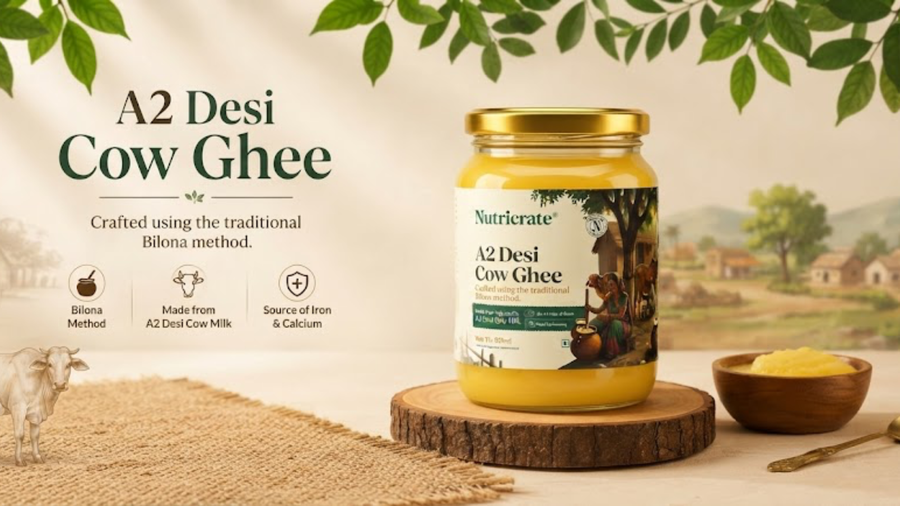 A2 Desi Cow Ghee: Benefits, the Bilona Method | Nutricrate