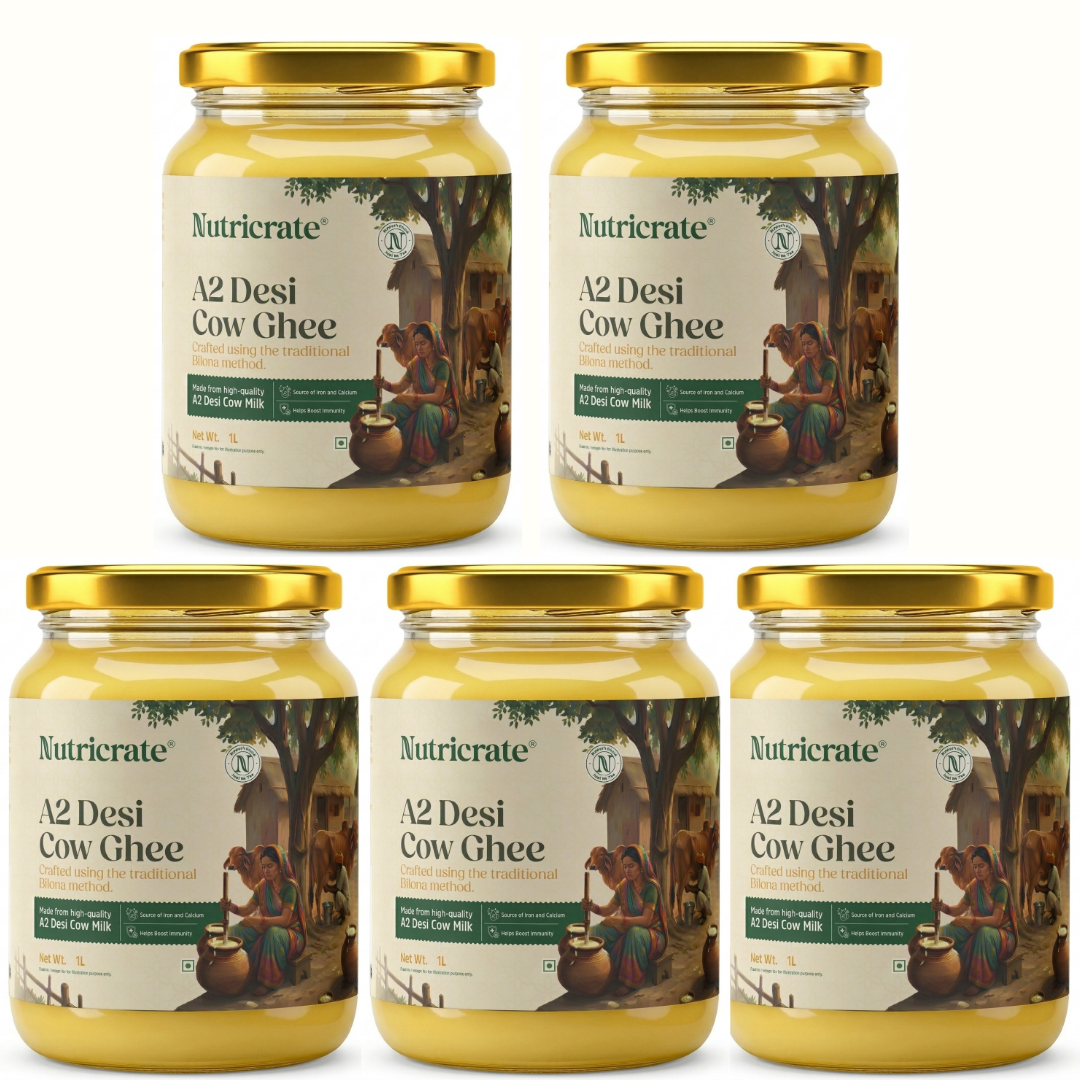 A2 Desi Cow Ghee - Made From Curd.