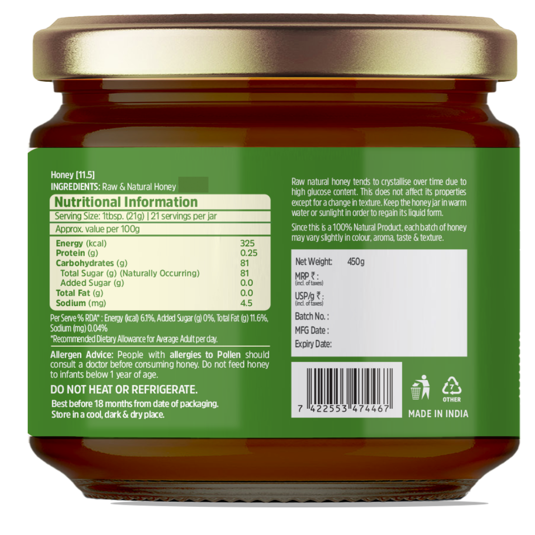 7‑in‑1 Seeds 250g with Tulsi Honey 450g