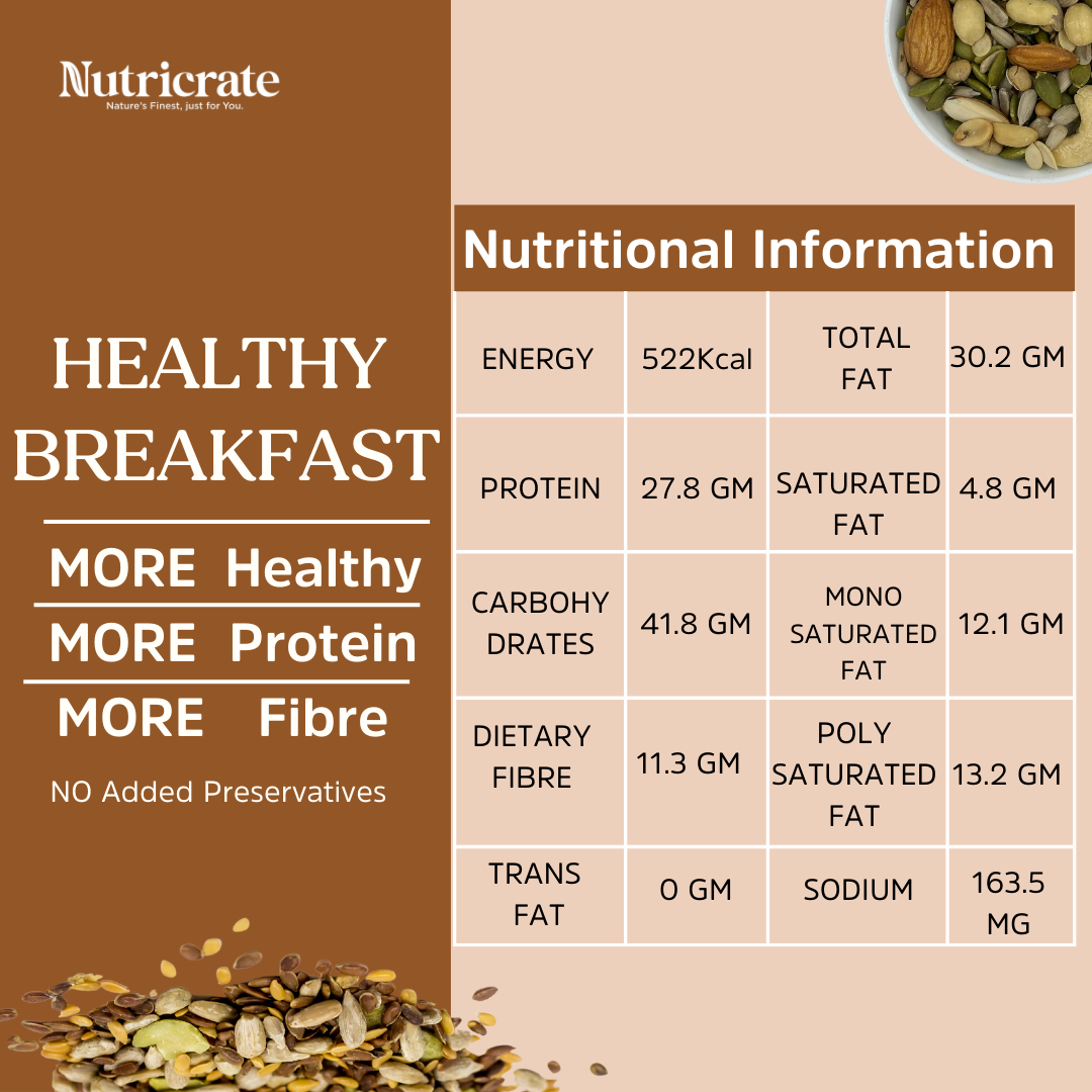 Nutricrate 9 in 1 Super Seeds and Nuts Mix