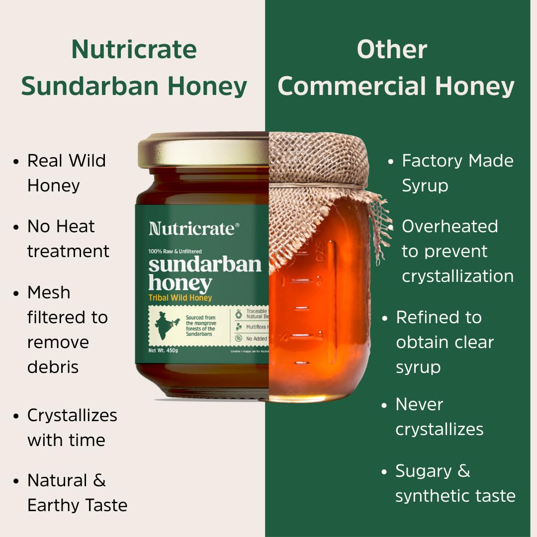 Raw Flax Seeds 250g with Sundarban Honey 450g