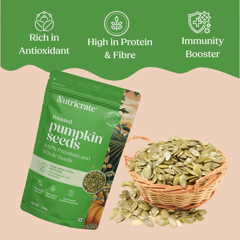 9-in-1 Seed Mix 250g with Roasted Pumpkin 250g Seeds & Tulsi Honey 450g