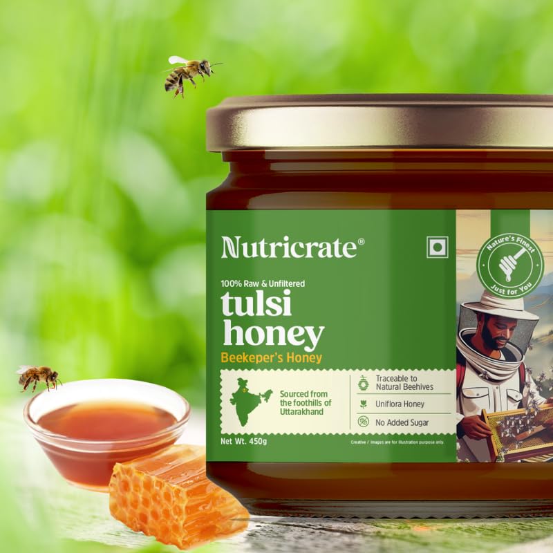 9-in-1 Seed Mix 250g with Roasted Pumpkin 250g Seeds & Tulsi Honey 450g