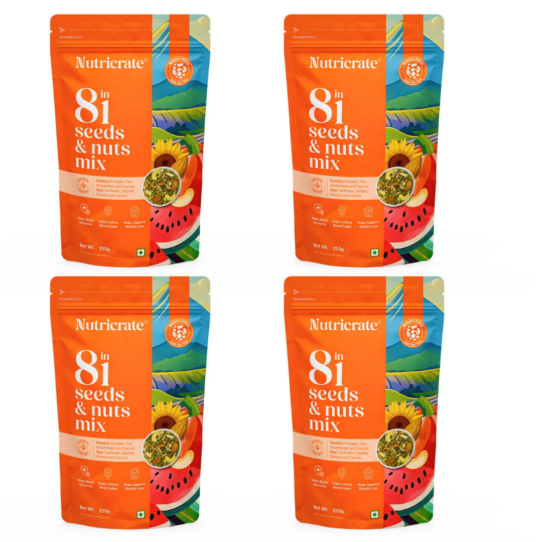 Nutricrate 8 in 1 Super Seeds and Nuts Mix.