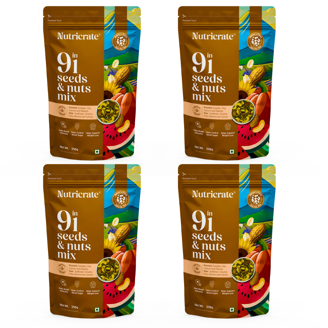 Nutricrate 9 in 1 Super Seeds and Nuts Mix