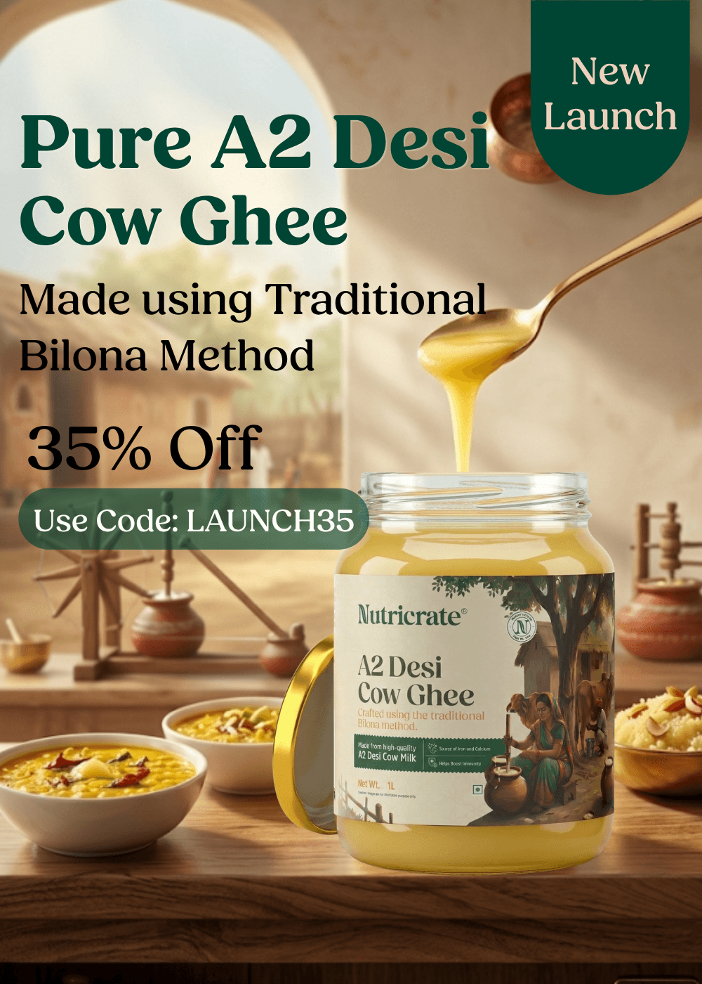 Desi cow ghee