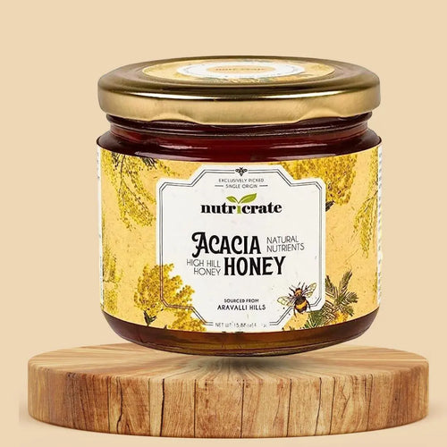 Raw and Wild Acacia, Kikar or Babool Honey.
